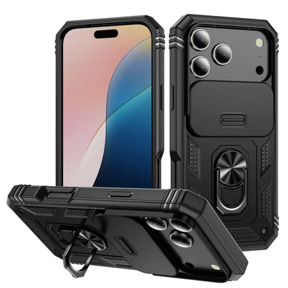 PHAEVOX™ SlideGuard Pro — 3-in-1 iPhone 17 Case