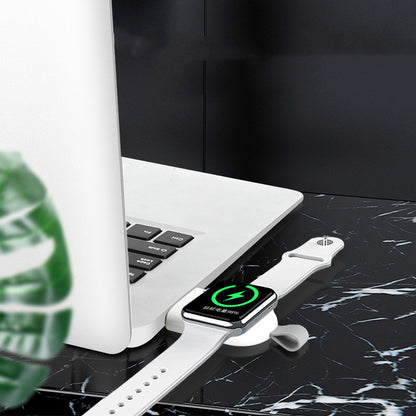 PHAEVOX™ WatchCharge Mini Pro — Portable Apple Watch Magnetic Charger & 1000mAh Power Bank | All Series | USB & Type-C