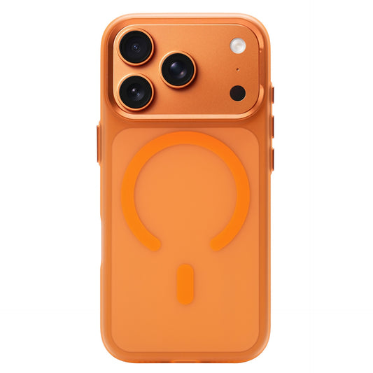 PHAEVOX™ Aurora Frosted Magnetic iPhone Case — MagSafe-Compatible