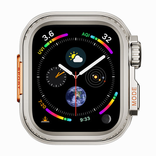 PHAEVOX™ Explorer— Titanium & Stainless Steel Apple Watch Band | 44/45mm & Ultra