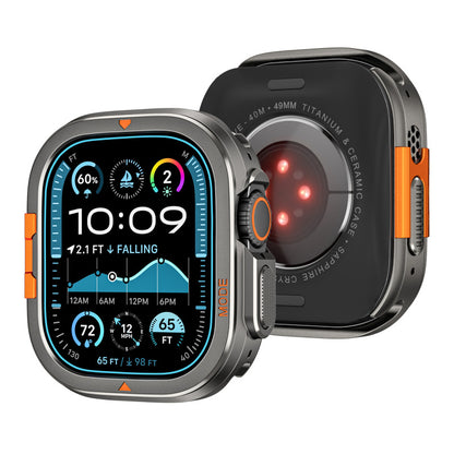 PHAEVOX™ UltraShield Pro — Metal Shockproof Apple Watch Case | Ultra 2 Style