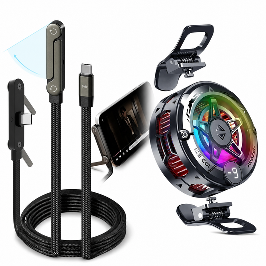 PHAEVOX™ IceCool Mag + PowerStand Cable — 240W  Built-In Stand