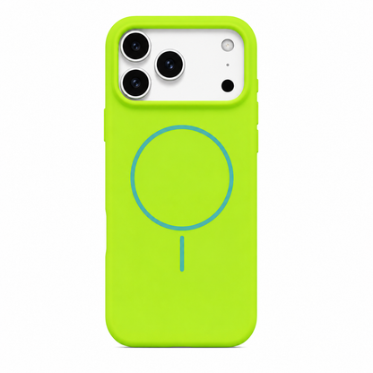 PHAEVOX™ SoftRing Silicone Case — Magnetic Ring iPhone 17 Case | Shockproof, All-Inclusive | 15 Colors