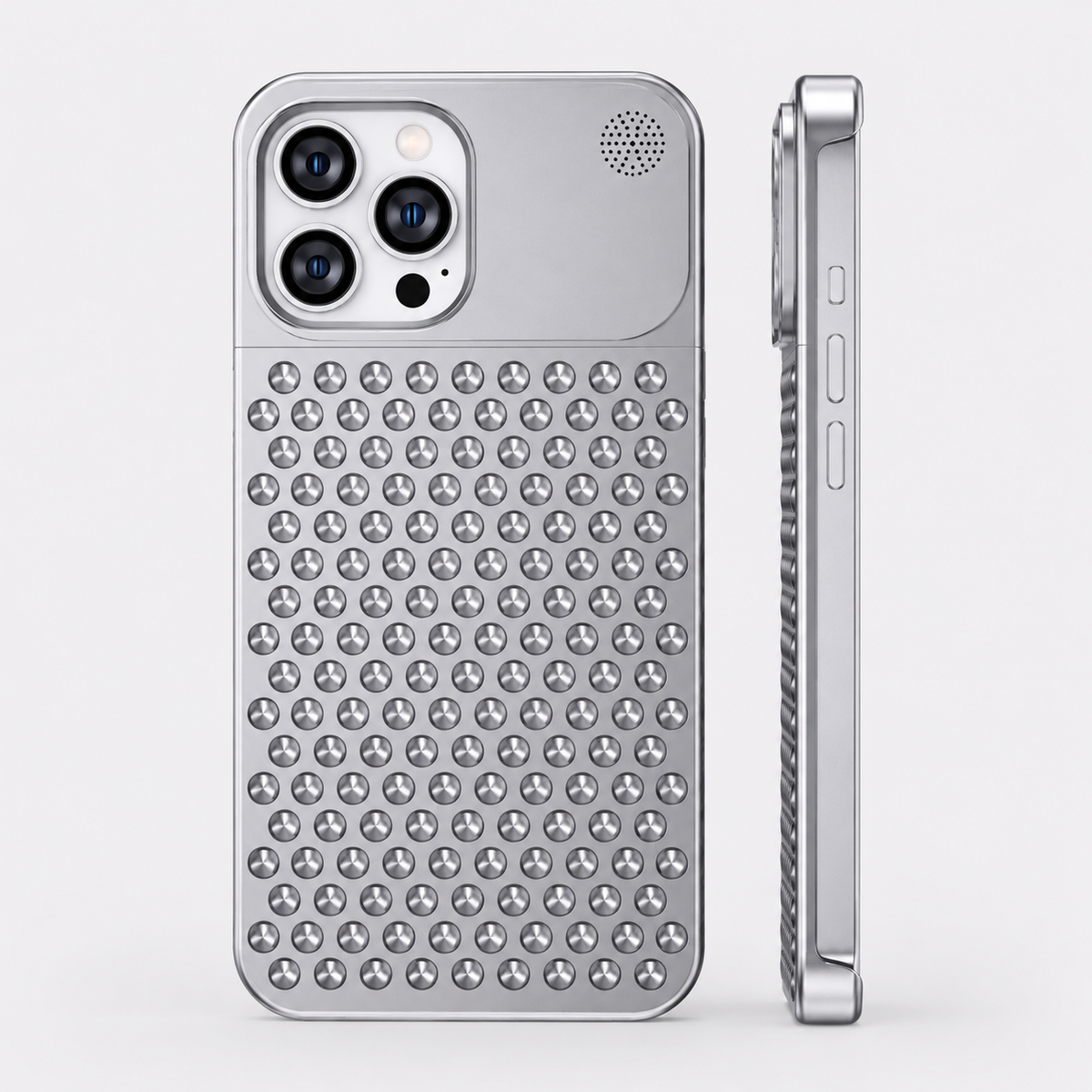 PHAEVOX™ CoolCore Aluminum Case — Heat Dissipating iPhone Case | Airflow Vents | Aromatherapy Slot | iPhone 12–15