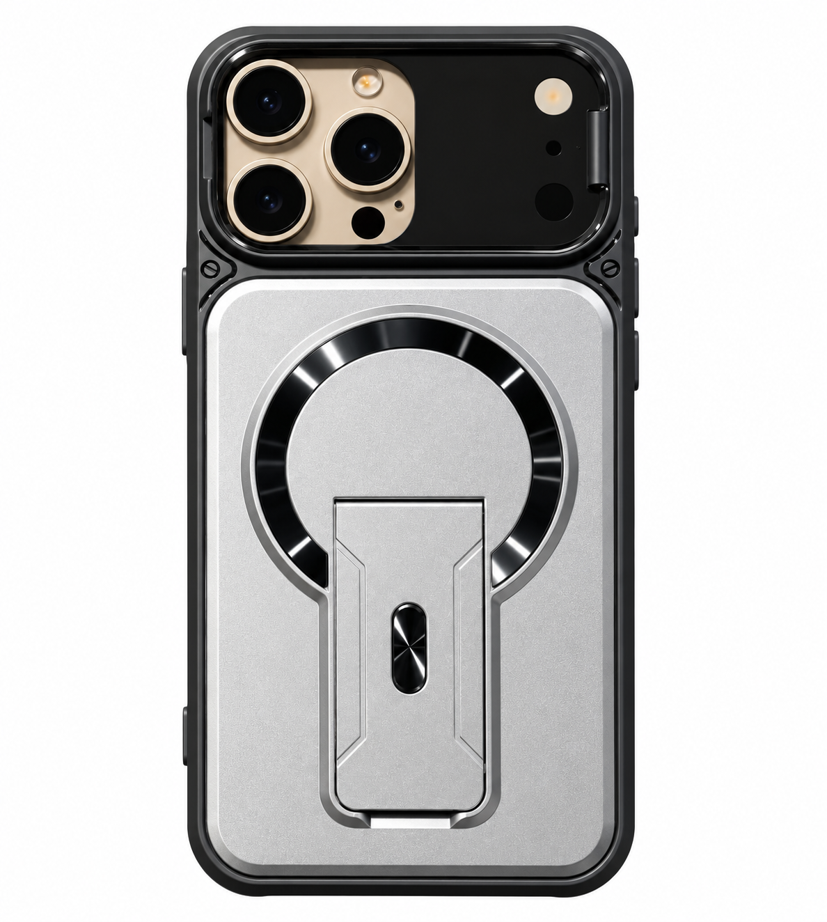 PHAEVOX™ ShieldX — Magnetic Full-Body iPhone Case | Drop-Resistant Lens Protection | Shockproof | iPhone 12–17 Series