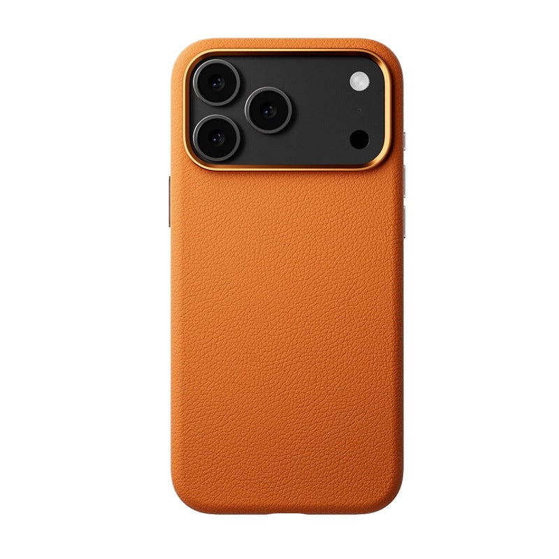 PHAEVOX™ MagShield Case — Heavy-Duty Leather MagSafe iPhone Case | iPhone 15, 16 & 17