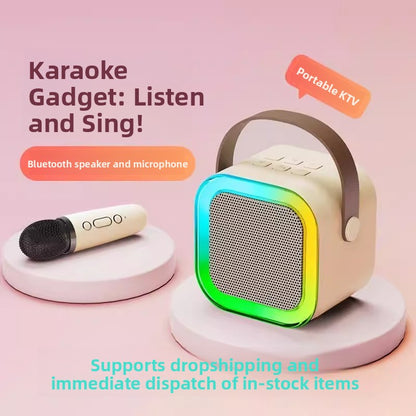PHAEVOX™ Portable Karaoke Speaker — Bluetooth 5.3 | Single & Dual-Mic Options