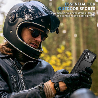 PHAEVOX™ SlideGuard Pro — 3-in-1 iPhone 17 Case